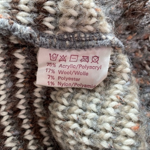 Next Vintage Brown Wool Sweater - Picture 10 of 10